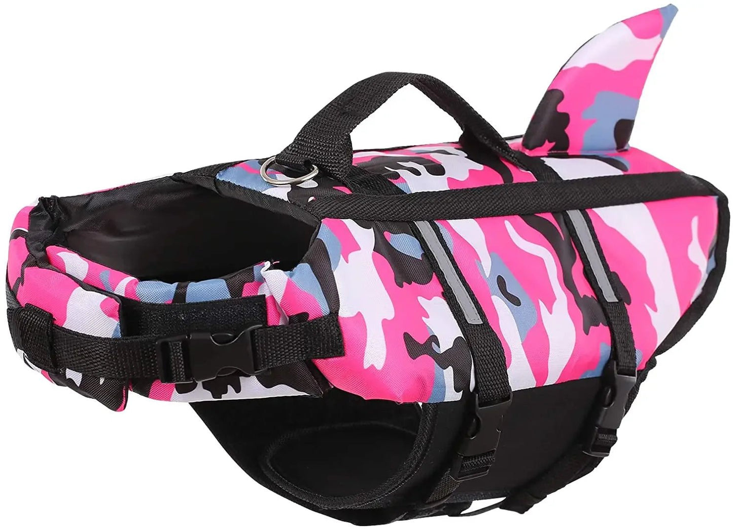 Pet Dog Life Jacket Shark Fin - Samyonix