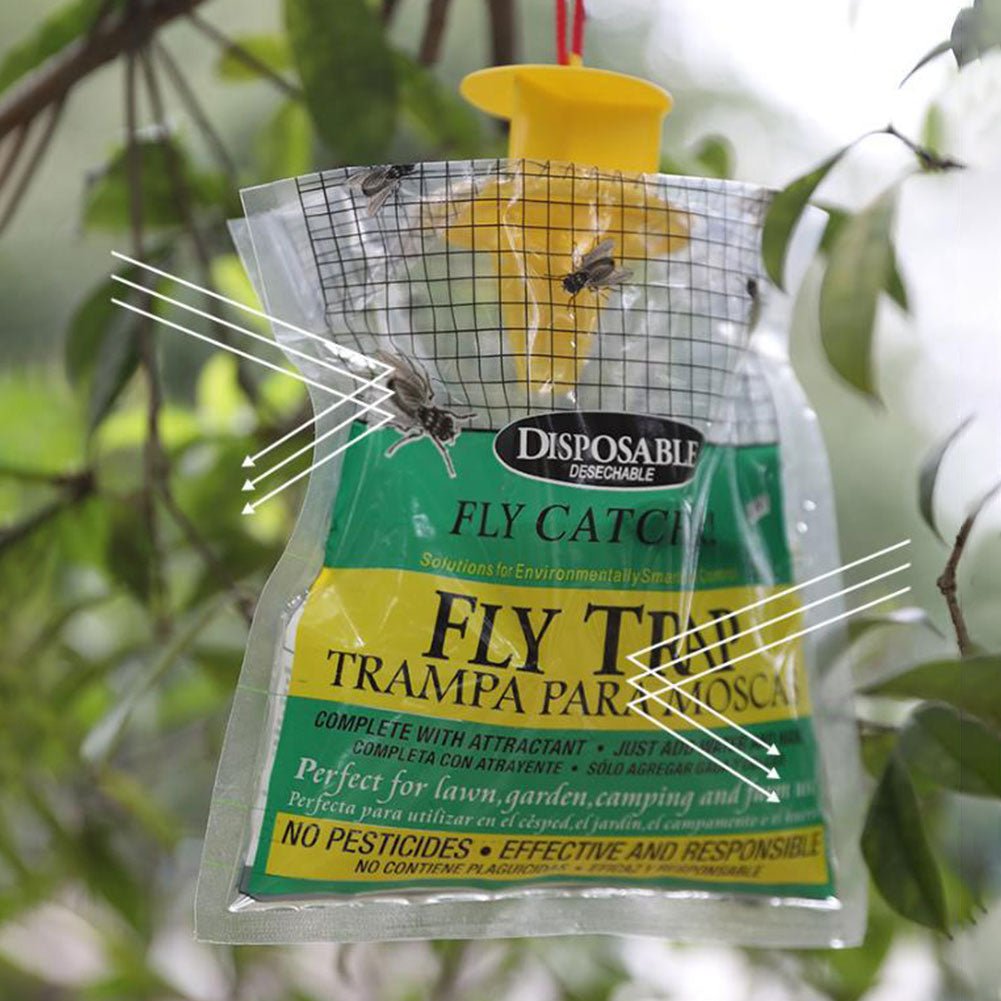 Disposable Hanging Fly Trap Bag – Eco‑Friendly Outdoor Insect Control (10–30PCS) - Samyonix