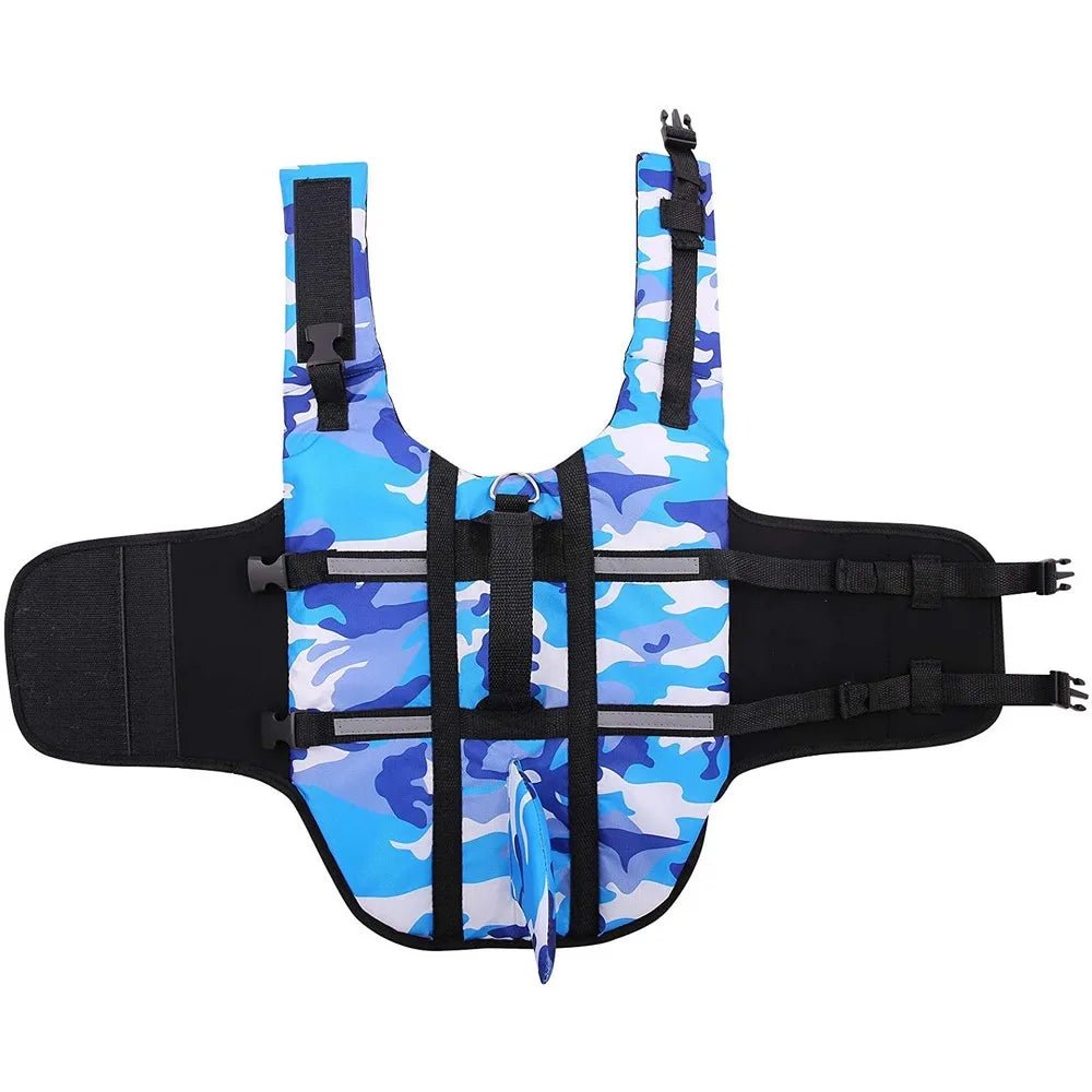 Pet Dog Life Jacket Shark Fin - Samyonix