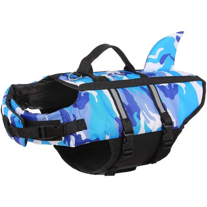 Pet Dog Life Jacket Shark Fin - Samyonix