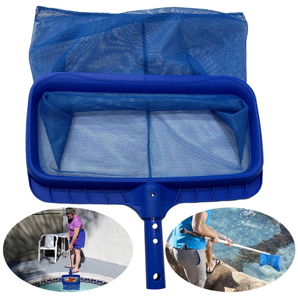 Pool Skimmer Net Large Capacity Leaf Mesh for Pools & Spas - Samyonix