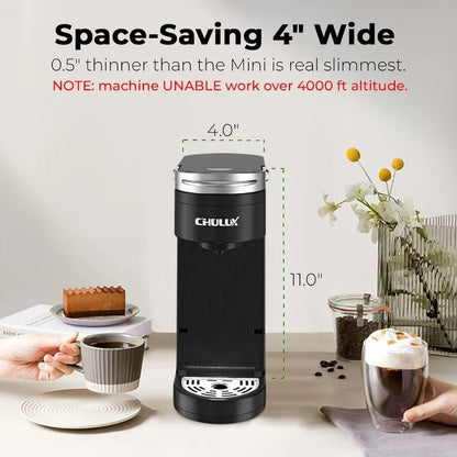 Single Serve Compact Travel Mug Ready Coffee Maker for K cups - Samyonix